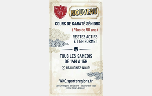 Karaté séniors